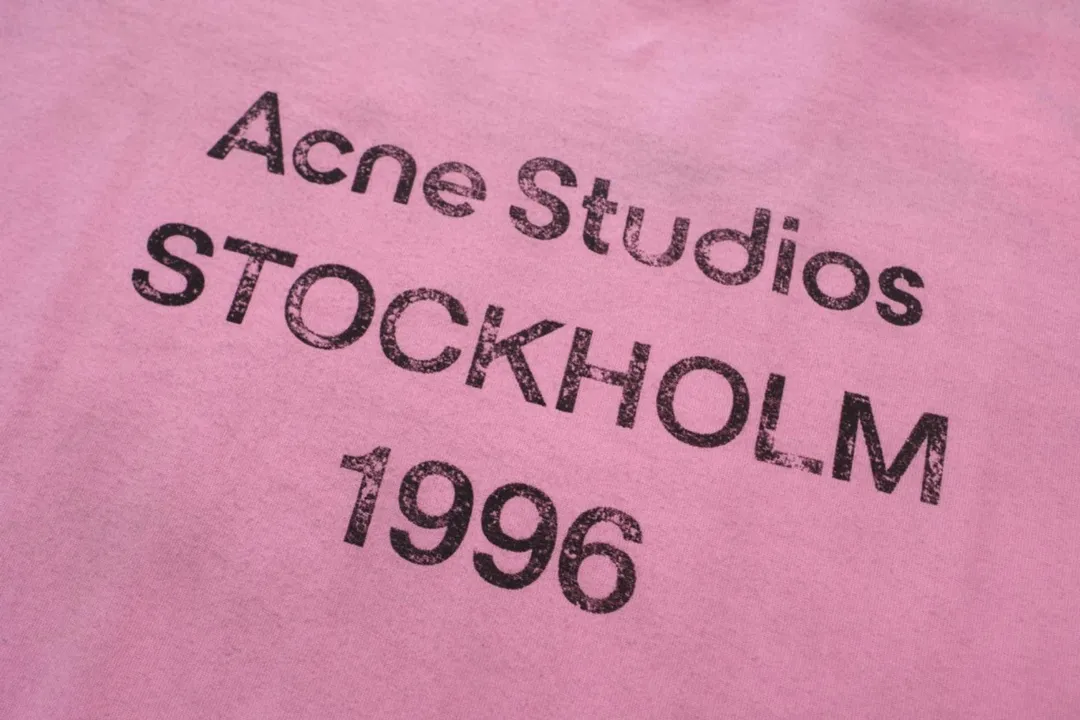 Pink In Stock 8026#AC LOGO T Black White S-XL ： ：8026#12011055